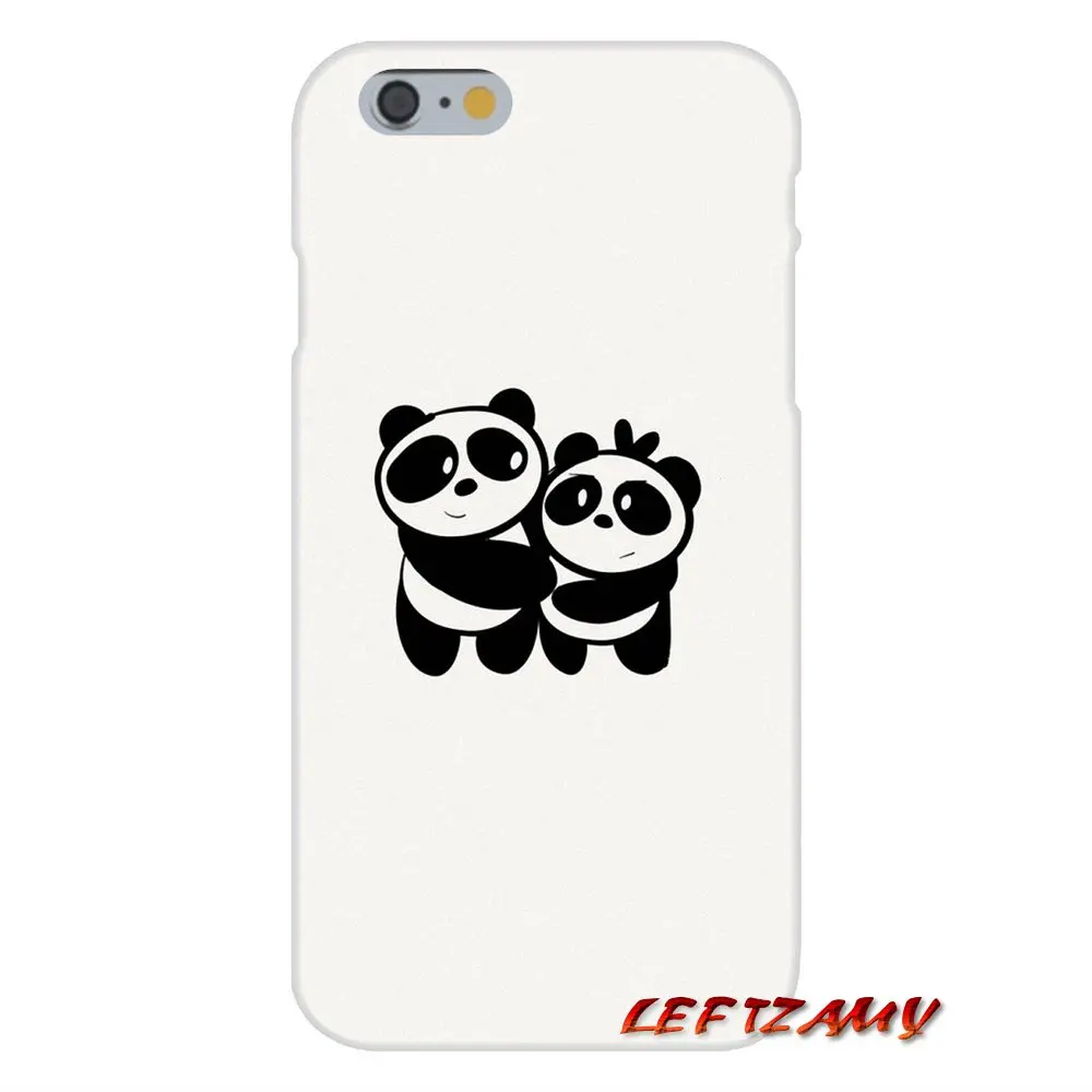 Kawaii panda Тонкий силиконовый чехол для телефона samsung Galaxy S3 S4 S5 мини S6 S7 край S8 S9 плюс