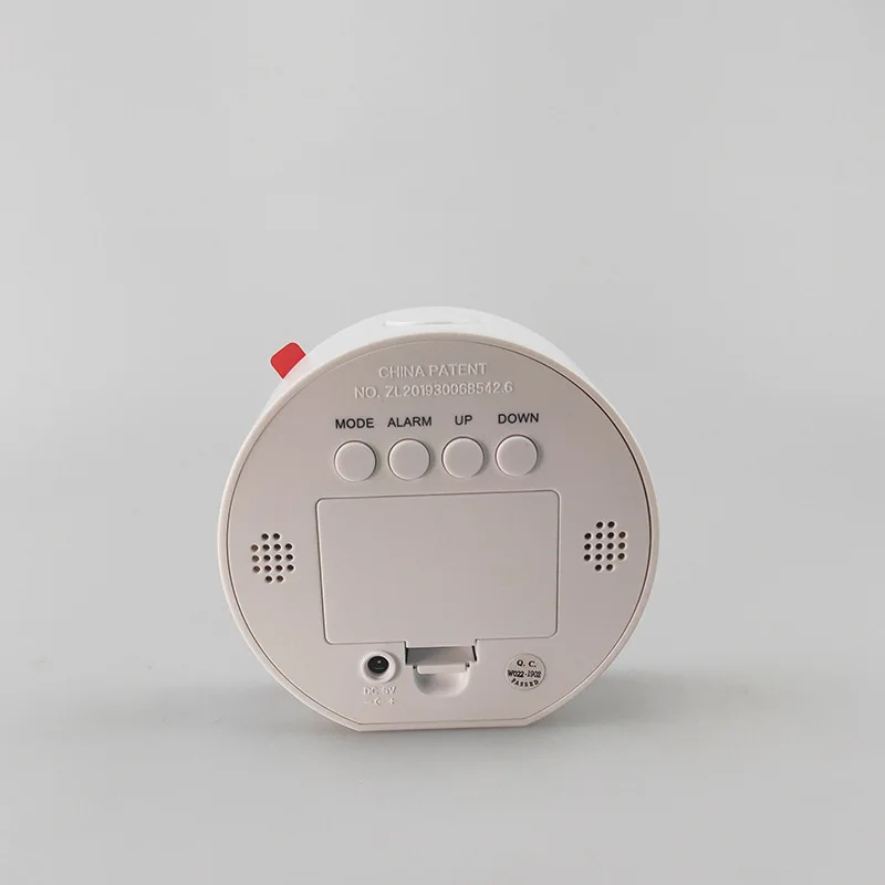 

Portable travel mirror electronic alarm clock Bedroom led digital alarm clock Desktop electronic clock with temperature display