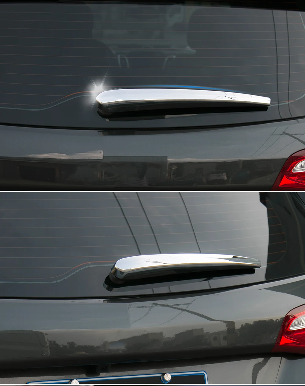 SHINEKA автомобильные аксессуары задние дождевые Дворники для лобового стекла лезвие декоративное покрытие для Chevrolet Equinox