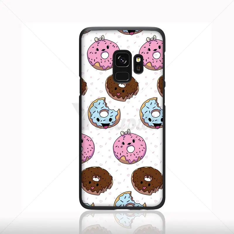 Yinuoda i love you donuts DIY Окрашенные аксессуары для телефонов Чехол Samsung Galaxy s7 S10plus s9 s8 plus