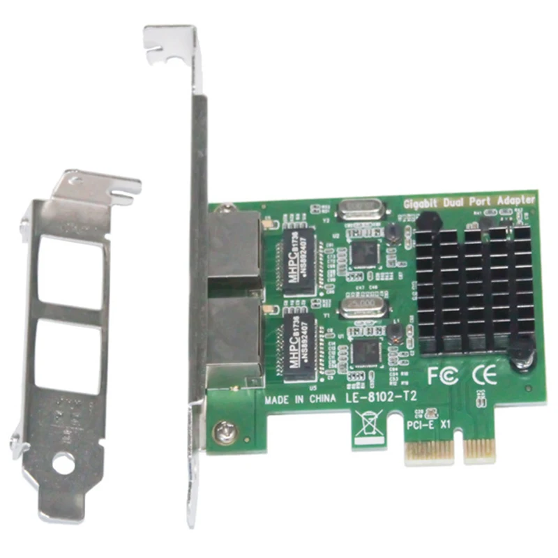 Двухдиапазонный Wi-Порты и разъёмы слот Pci-E X1 Rj45 Интерфейс Gigabit Ethernet сетевой карты
