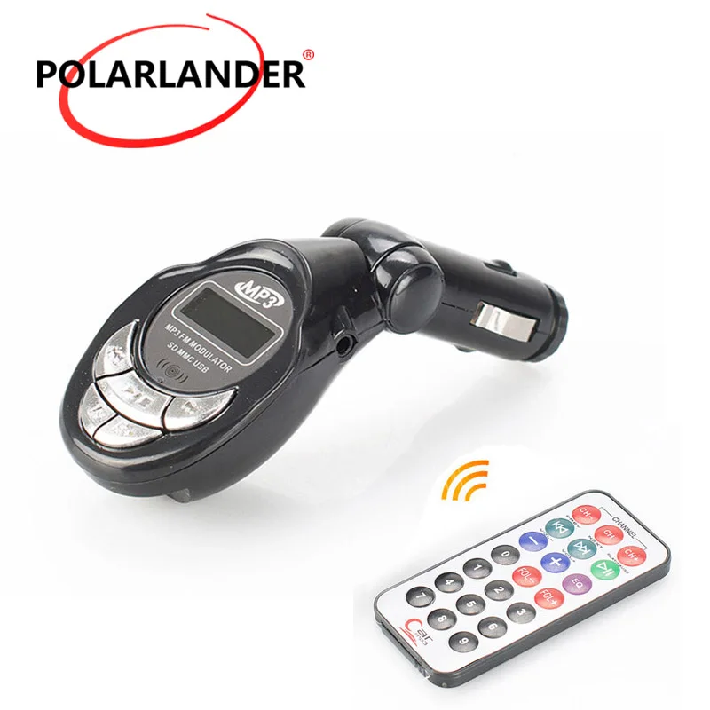 FM modulator multi-function USB charge U disk broadcast car MP3 player 12V/24V music play AUX audio Wireless transmitter | Автомобили и