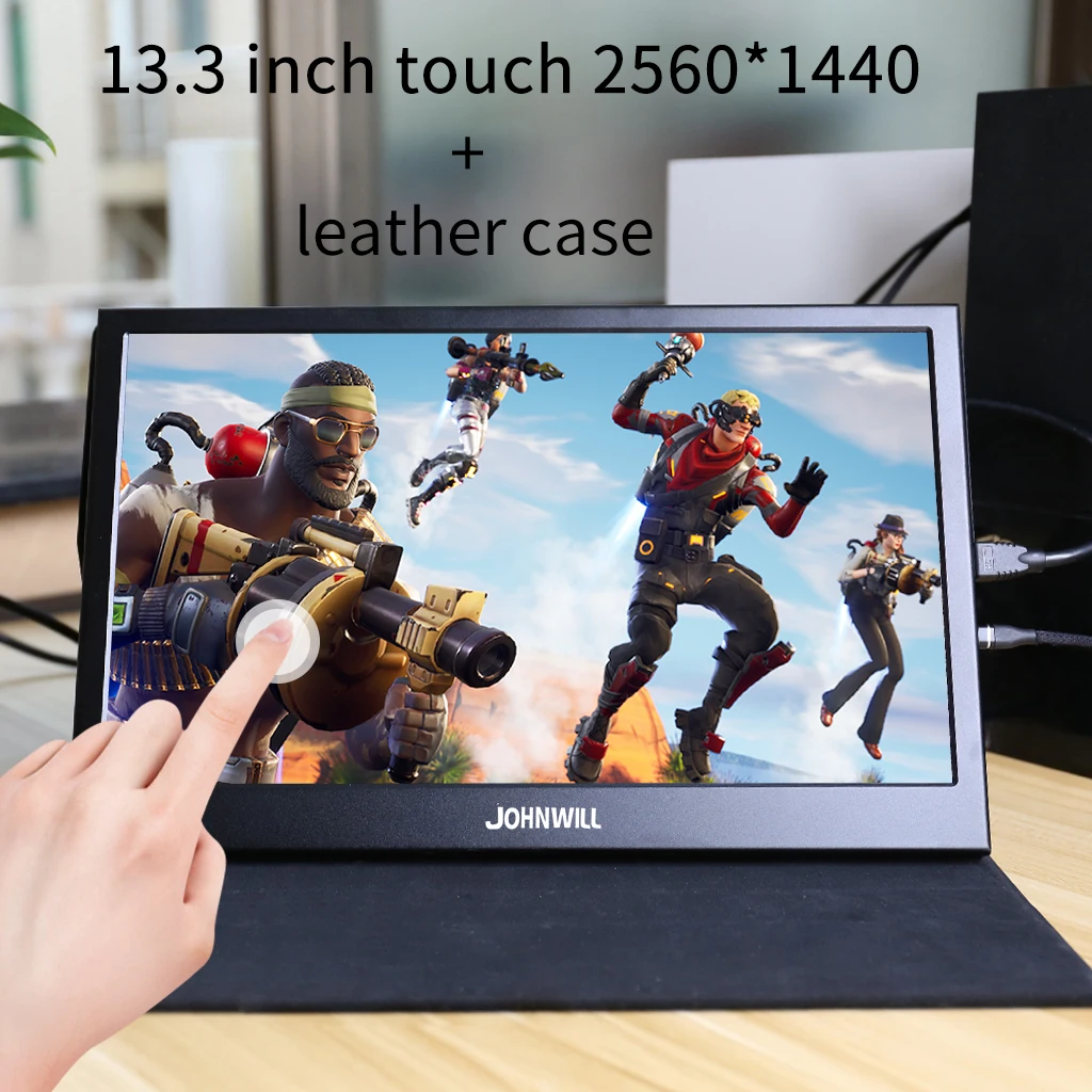 133-2K-touch 13," /15,6 дюймов 2K сенсорный экран Мониторы ips портативный компьютер PC HDMI PS4/3 Xbox ЖК-дисплей для Raspberry Pi 3 B 2B - Цвет: 133-2K-touch