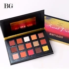 Beauty Glazed палитра теней для век 18 цветов, матовые блестящие тени для век, пудра, ультрапигментированные текстурированные тени для век