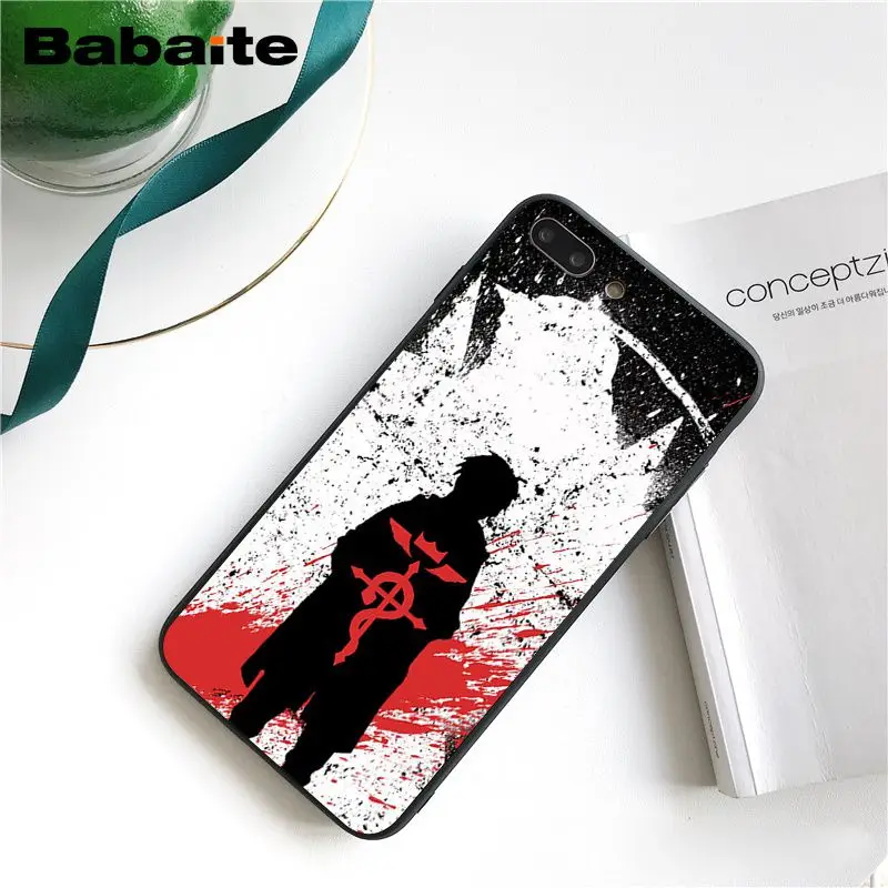 Babaite металлический чехол для телефона аниме «Братья алхимиков» для iphone 11 Pro 11Pro Max X XS MAX 6 6S 7 7plus 8 8Plus 5 5S XR