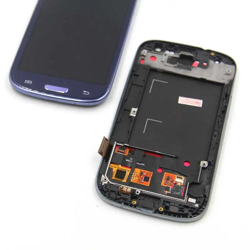 ЖК дисплей для SAMSUNG Galaxy S3 дигитайзер сборка замена мобильного телефона LCDS