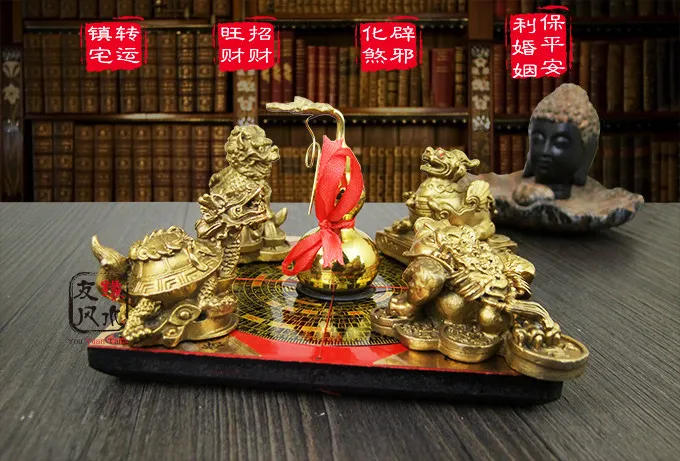 HOT SALE -Geomantic master tool-HOME OFFICE efficacious JIN MU SHUI HUO TU Town house money drawing 8 Diagrams FENG LUO PAN | Дом и сад