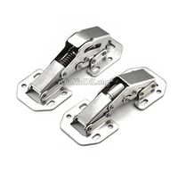 top designed 4pcs metal cabinet hinges cupboard wardrobe cabinet door hinges soft close smoothly and mute hinge no drilling
