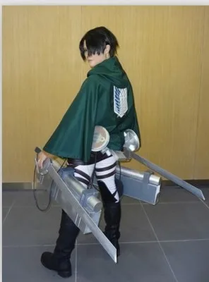 Обувь для косплея по аниме атака на Титанов Косплэй Плащ Аниме Shingeki no Kyojin костюм с