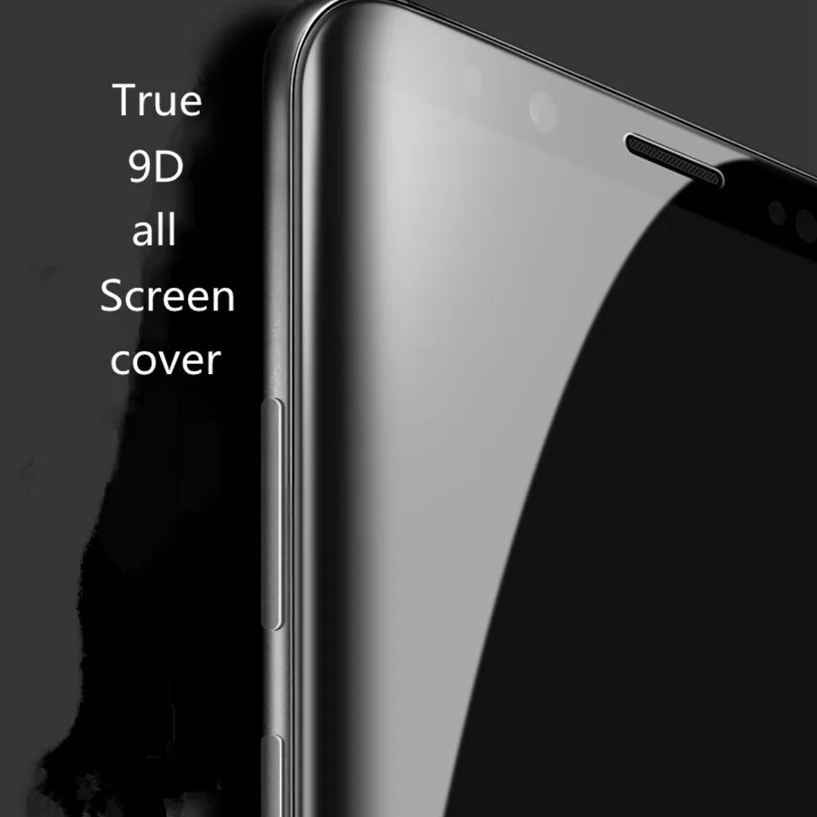 Закаленное Стекло для samsung Galaxy note 8 S6 S7 край S8 S9 плюс Экран протектор 9D с загнутыми краями на весь экран для samsung Galaxy note 9