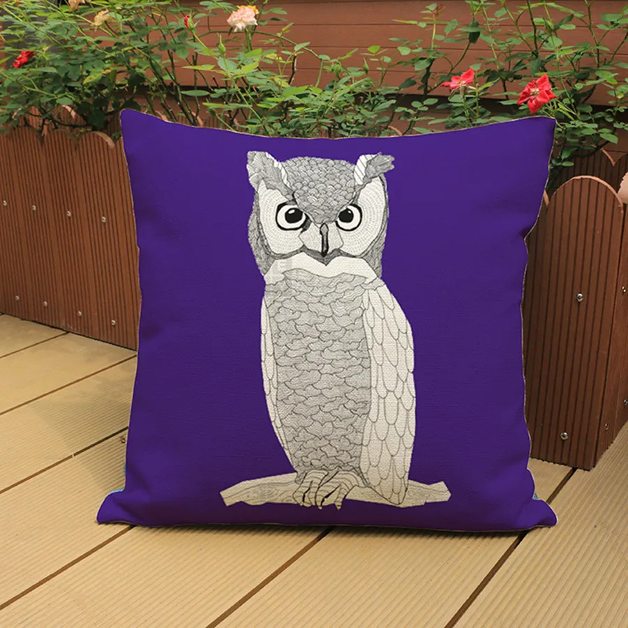 Декоративная подушка для офиса Piaochuang в виде абстрактного животного|sofa cushions and