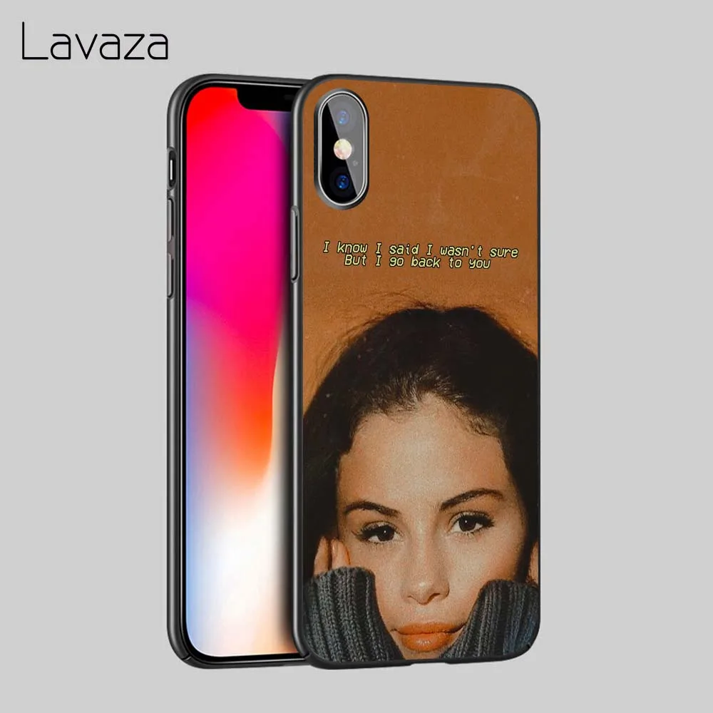 Мягкий силиконовый чехол Lavaza Selena Gomez для Apple iPhone 6 6S 7 8 Plus 5 SE X XS 11 Pro MAX XR |