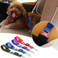 pet dog safety seat belt adjustable puppy vehicle seatbelt harness restraint lead adjuster travel clip dog supplies