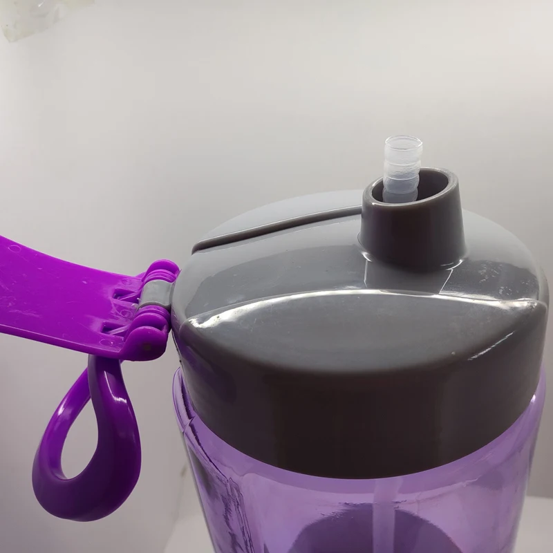 Бутылка для воды большой емкости л соломенные спортивные бутылки с ручкой