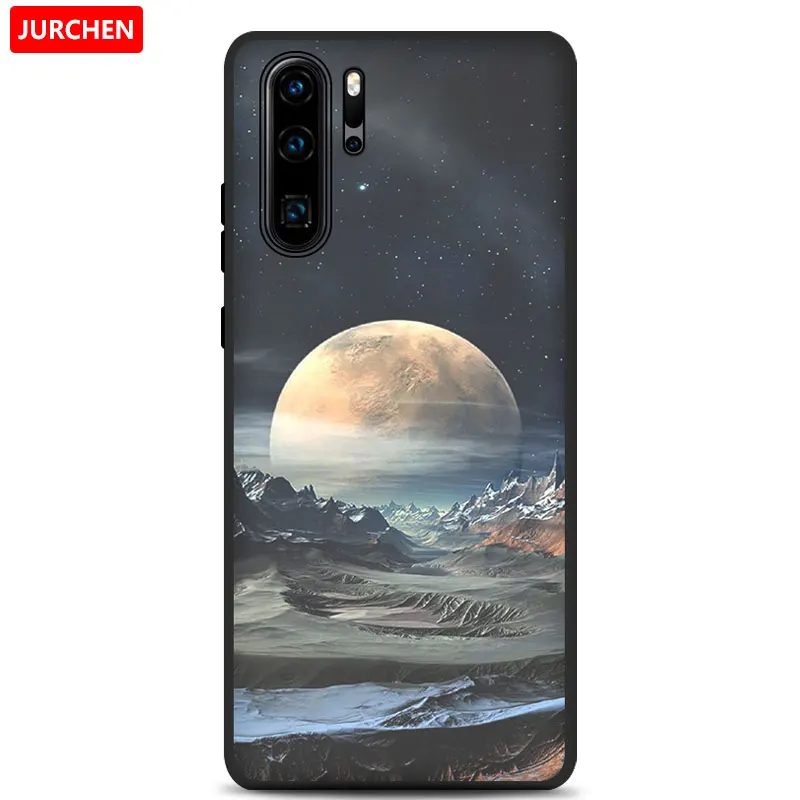 9 Чехол для телефона JURCHEN для huawei P30 Pro, чехол для huawei P30, чехол из ТПУ с рисунком, силиконовая Мягкая задняя крышка для huawei P30 P30Pro, чехол - Цвет: 9