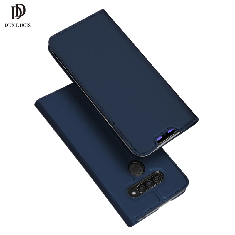 Роскошный Флип PU кожаный бумажник-книжка чехол для LG Q60 6 26 дюймов телефон сумки K50