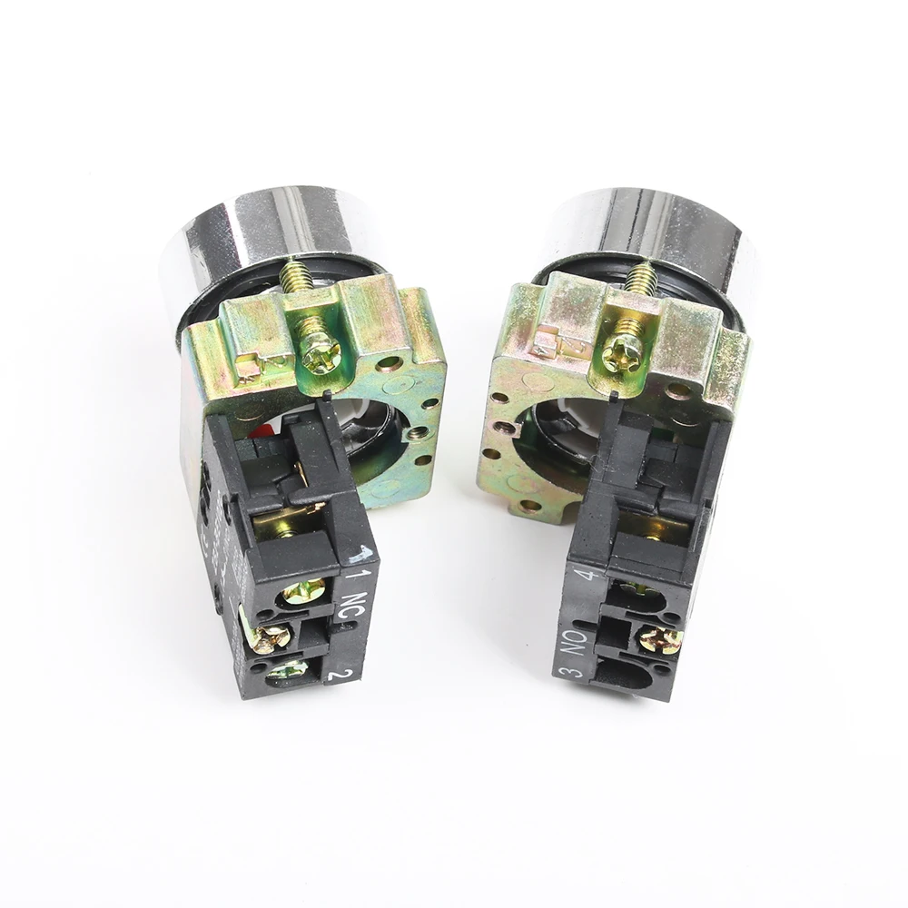 XB2-BA4342 BA3331 BA3351 BA4322 BA3311 BA3341 без/NC мгновенная плоская кнопка с меткой переключатель самосброс 22 мм