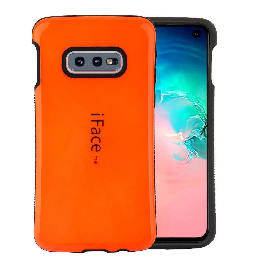 IFace Mall для samsung Galaxy S10 Plus S10E чехол Роскошный TPU PC противоударный задний Чехол