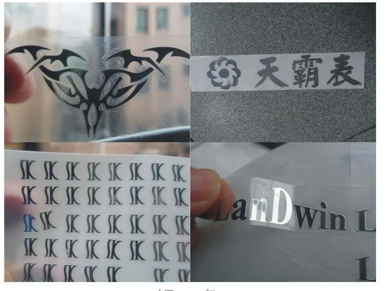 Профессиональный индивидуальный ptrint металлический логотип/Имя/слово