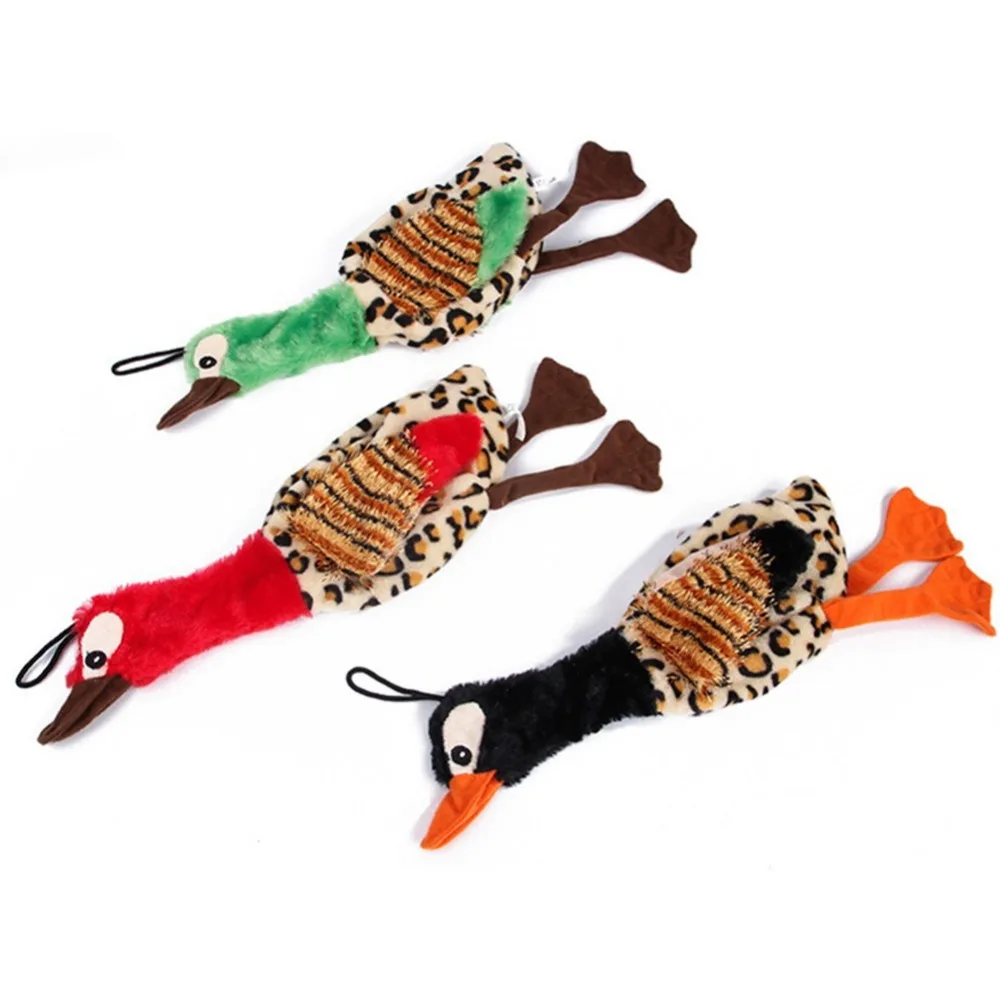 

Lovely Dog Toys Pet Puppy Chew Plush Cartoon Animals Squirrel Fleece Plush OX Shape Bite Toy Duck Shaped Squeak Cats Dogs Toys