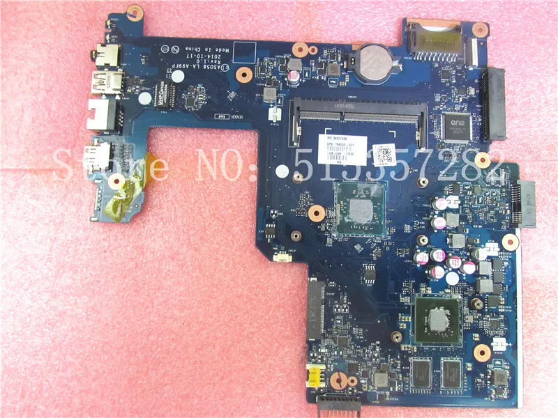 Материнская плата для ноутбука HP ASO58 LA-A99FP 788290-501 788290-001 SPS-MB DSC 820M/1GB N3540 W8STD 100% |