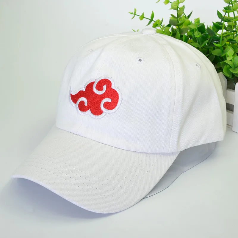 Аниме Наруто Учиха Кепка Косплей шляпа Акацуки вышивка Snapback Регулируемая весна лето для женщин мужчин спортивные аксессуары