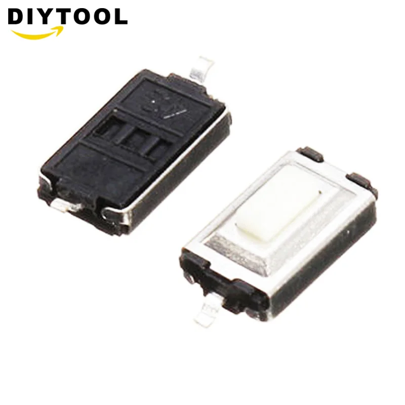 Тактильный кнопочный выключатель микропереключатель 2 контакта SMD 50 шт. 3x6x2 5 мм |