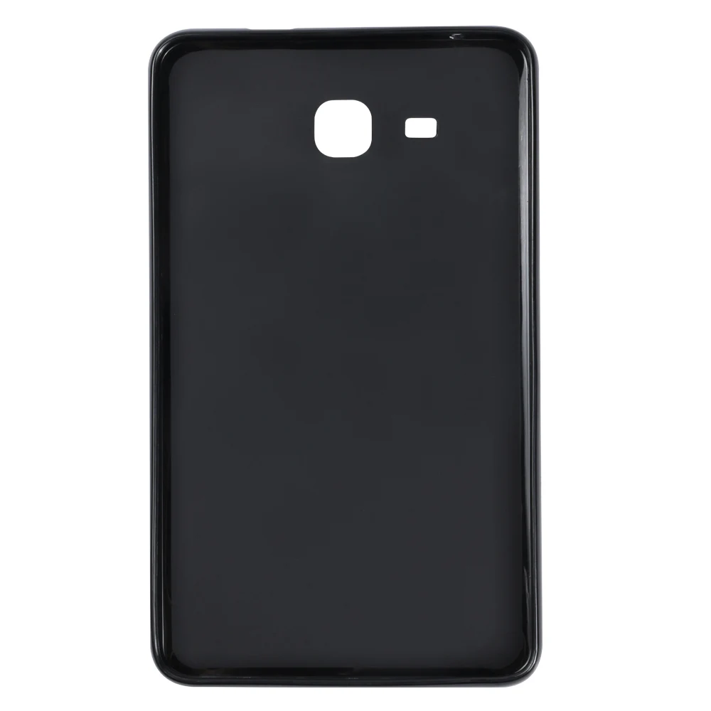 black QIJUN силиконовый умный чехол для планшета samsung Galaxy Tab A6 7," T280 T285 SM-T280 SM-T285 Tab A 7,0 противоударный чехол-бампер - Цвет: black