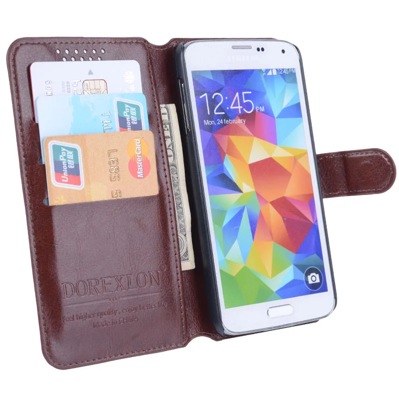 Новое поступление флип-кошелек кожаный чехол для Microsoft Lumia 540 две sim-карты 5 0 дюймов