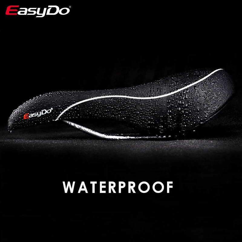 Удобное водонепроницаемое мягкое седло Easydo для горного и шоссейного велосипеда