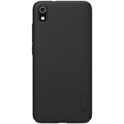 Черный Чехол для redmi 7A NILLKIN матовый чехол-накладка в горошек для Xiaomi redmi 7A Подарочный держатель для телефона - Цвет: Черный
