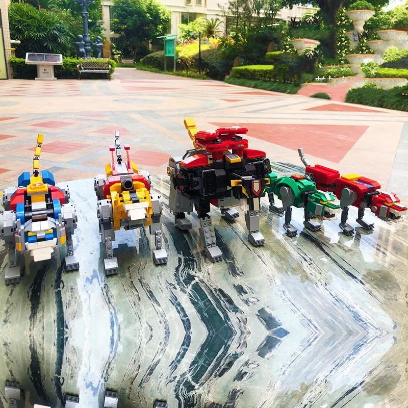 2600 шт. новые идеи серии Voltron Defender of The Universe строительные блоки кирпичи игрушки для мальчиков подарки совместимы с