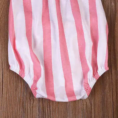 Комбинезон в красно белую полоску для новорожденных 2 шт.|baby romper white|infant baby girl