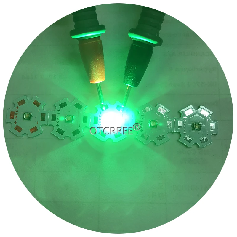 5 шт. Cree светодиодный XPE XP-E R3 3535 SMD 1 Вт 3 Вт светодиодный Диод высокой мощности холодный теплый белый красный зеленый синий желтый с 20 мм 16 мм печатной платы