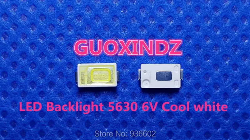 Для SAMSUNG LED LCD подсветка ТВ применение светодиодная 0 6 Вт в 5630 холодный белый