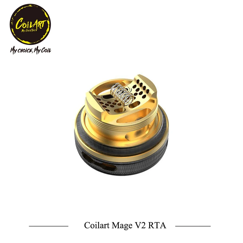 Новое поступление оригинальный coilart Mage RTA V2 обновление электронных сигарет танк 3