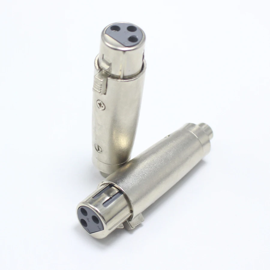 NinthQua 1 шт. RCA гнездо XLR 3Pin AV аудио разъем MIC Разъем караоке адаптер