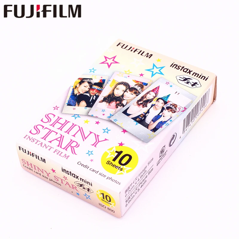 Fujifilm 30 листов Instax TSUM + блестящая Звезда полоса мгновенная пленка фотобумага для