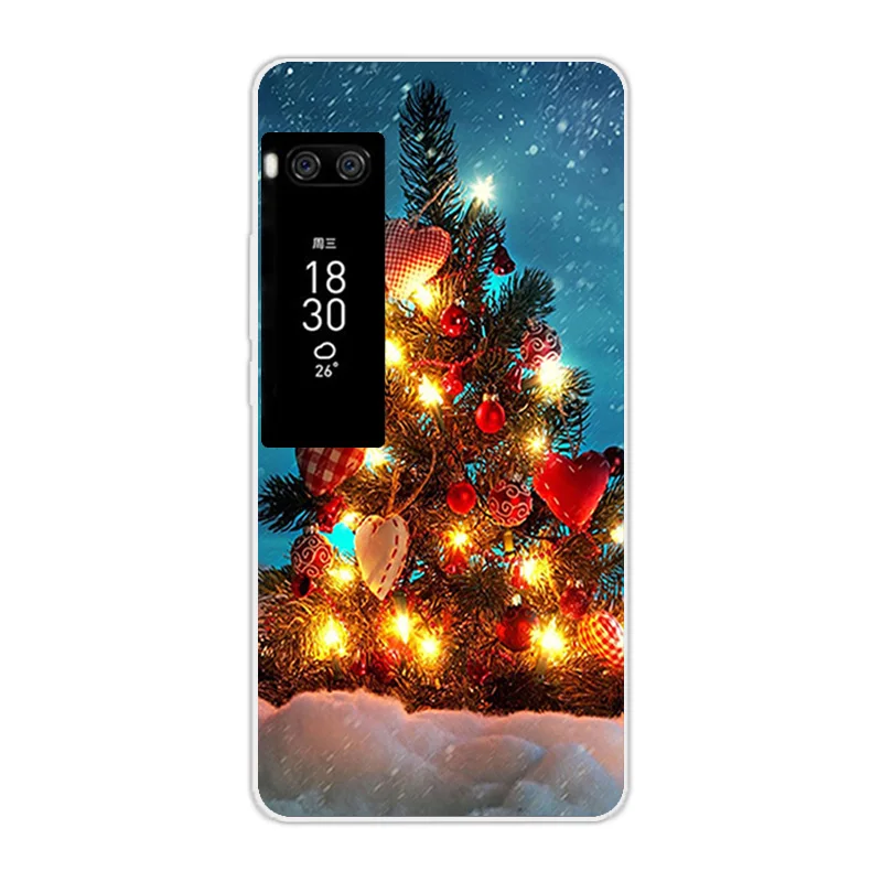 24 Роскошный ТПУ чехол для Meizu Pro 7 Plus, Рождественская ночь, задняя крышка для Meizu Pro 7 Plus, прозрачный чехол, оболочка корпуса телефона, Капа - Цвет: 24