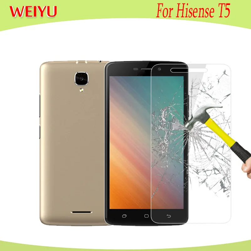 Закаленное Стекло для Hisense T5 Экран протектор запасная часть телефона Простота