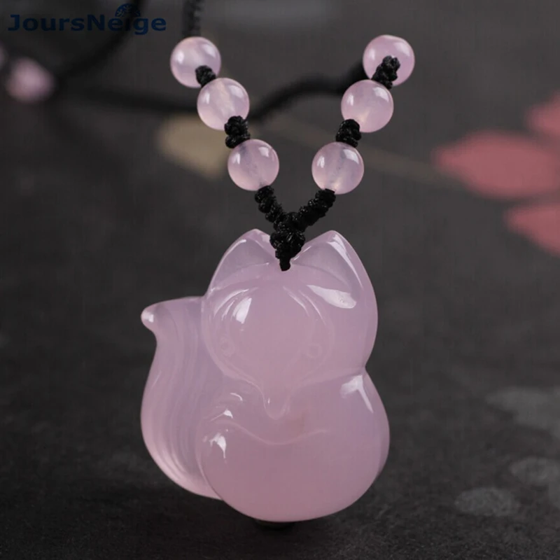 Оптовая продажа розовый кулон из натурального кристалла ручная работа цепочка