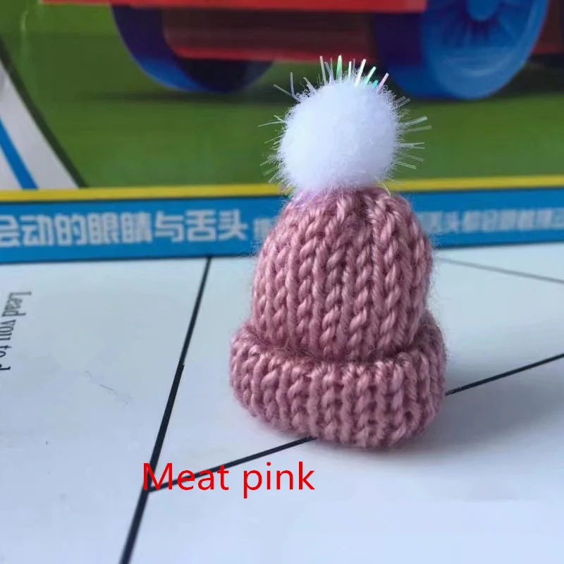 10 шт. Maomao мяч мини вязание шляпа DIY кукла декоративные принадлежности чехол для телефона сумка Одежда художественное ремесло материал детское украшения для волос