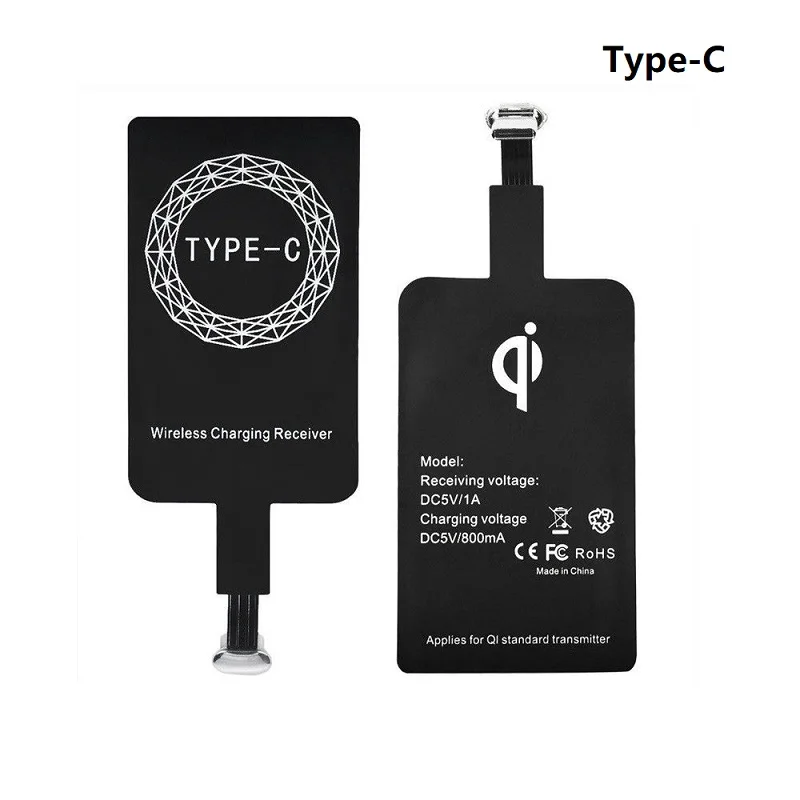 For Type C Новое автомобильное крепление Qi Беспроводное зарядное устройство для iPhone XS Max X XR 8 быстрая Беспроводная зарядка автомобильный держатель телефона для samsung Note 9 S9 S8 - Тип штекера: For Type C