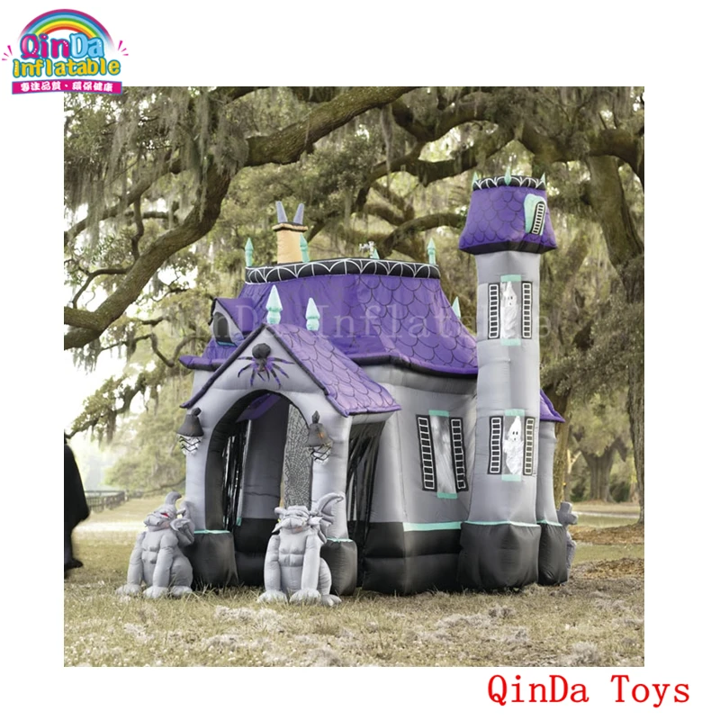 Китай низкая цена украшение для двора мертвого дерева надувной дом с