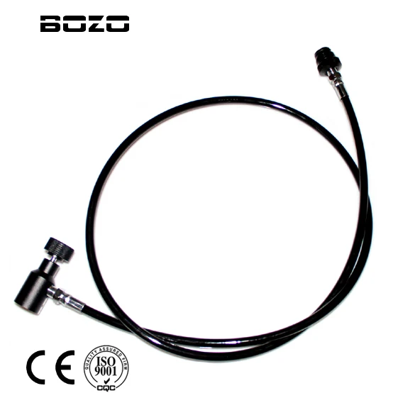 

Airsoft Paintball accessories pcp Straight 52" inch Coiled Remote Hose Thick Air Line iRemote S Version NEW FREE SHIPPING