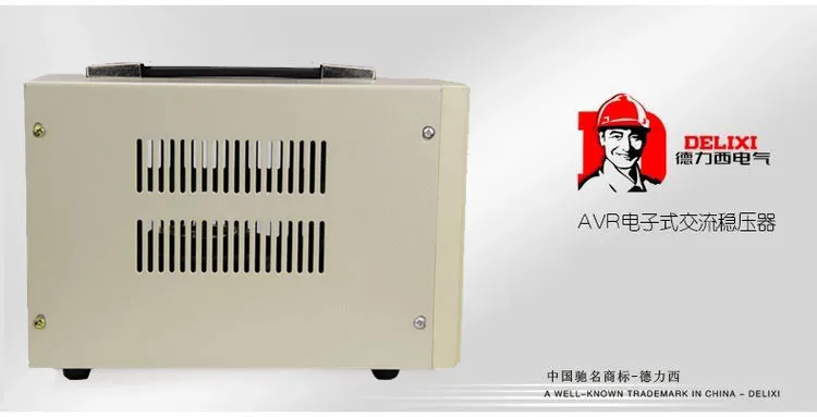 Чистая медь спиральный стабилизатор напряжения AVR-1000VA 1000 Вт 1 кВт 1 КВА автоматический бытовой регулятор напряжения переменного тока для ТВ ПК холодильник