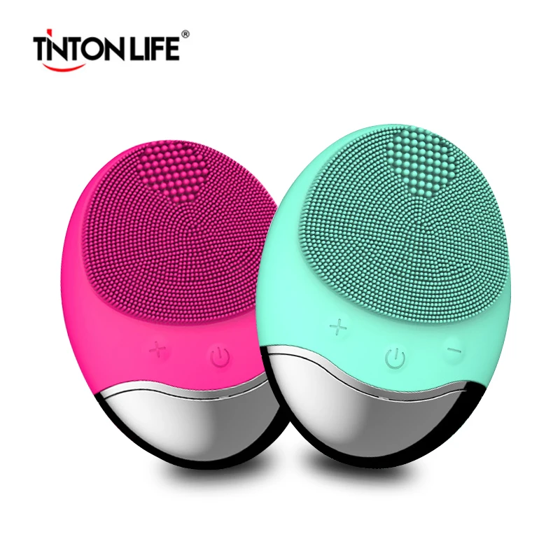 TINTON LIFE USB Базовая зарядка глубокая очистка лица электрическое очищающее средство для лица удаление остатков макияжа сухой и влажной