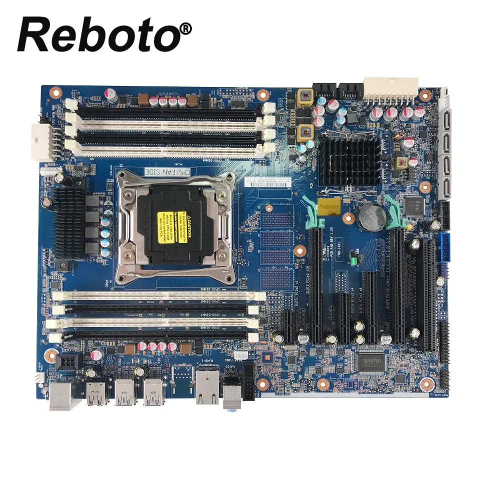 Reboto для hp Z440 X99 2011-3 C612 материнская плата LGA2011 761514-001 761514-601 710324-002 мб тестирование Быстрая
