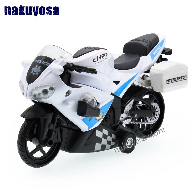 Коллекционная 1:16 красная Honda перехватчик VFR800 модель мотоцикла литые мото детские