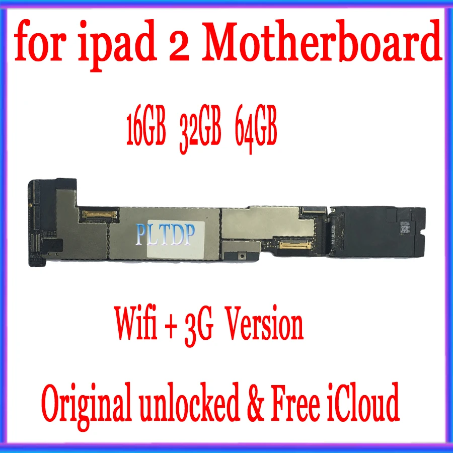 Материнская плата Wifi + 3G для ipad 2 с Sim-картой версия материнская 100% Оригинал